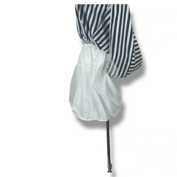 Anthropologie High Seas Skirt by Maeve Sz XS Blue and White Stripes NWT - Picture 9 of 16